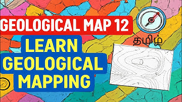 Geological Map 12: Step-by-Step Guide to Drawing & Interpreting Geological Maps, Tamil
