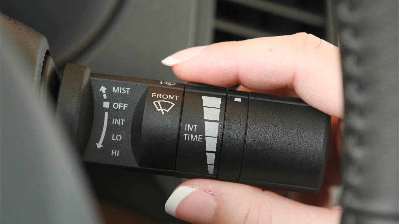 2014 NISSAN Frontier - Windshield Wiper and Washer Controls - YouTube