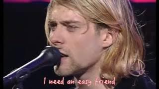 Nirvana - About A Girl (lyrics)