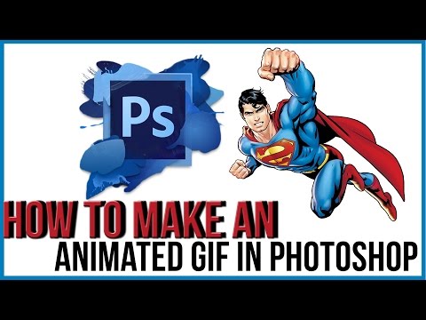 How To Make an ANIMATED GIF in Photoshop - Photoshop Tutorial