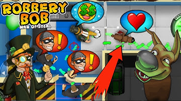 Robbery Bob - Smart Dog vs Money Pants Bob Use All Tools #10