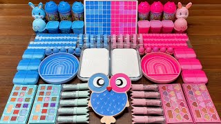 Which Side Wins PINK or BLUE Slime Battle Begins! #40