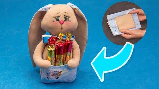 A sweet bunny with a surprise - DIY a toy/doll as a gift to your loved ones!