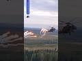 🇧🇾 Mi-35M russo liga motor a frio e 🇷🇺 'desvia' de mísseis soltando Flare #mi35m #flare #rússia