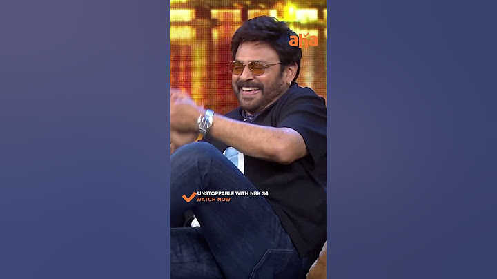 Unstoppable with NBK Season 4 | Episode 7 | Nandamuri Balakrishna, Venkatesh | ahaVideoIN