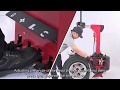 PL 1231  tilt back wheel clamp tire changer