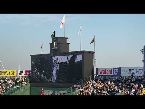 JERAセ・リーグ公式戦 阪神タイガースvs東京ヤクルトスワローズ8回戦 阪神のスタメン発表！試合前の1-9応援歌 2023年5月10日