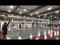 Impact 16-1 vs. Crossfire 18 (2nd Set 25-12)