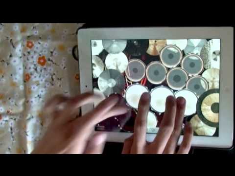 【叩いてみた】 【GUMI】バンブーソード・ガール【指ヨシキiPad drum】