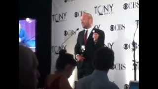 John Tiffany at Tonys 2012