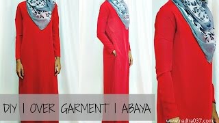 Nadira037 | DIY | Easy | Overgarment |  Abaya