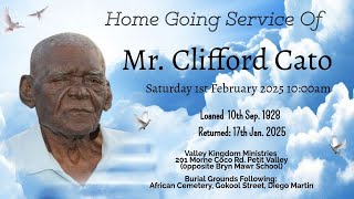 Celebrating the life of Mr. Clifford Cato | Funeral Service