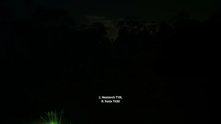 LEP Comparison: Fenix TK30/TK30R, Nextorch T10L, Trustfire T30R