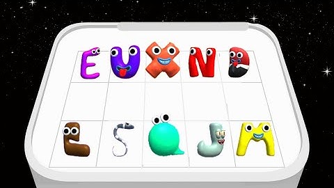 Merge Alphabet Lore Run ABC Gameplay Part 5-Max Level Gameplay In Number Lore⭐Abcdefghijklrtuvwxyz