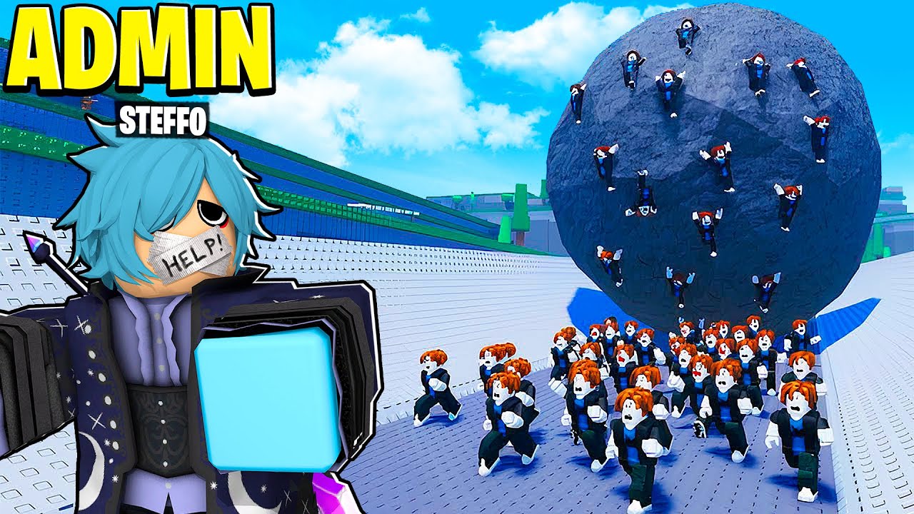 SOPRAVVIVI AL MASSO per DIVENTARE ADMIN! - Roblox