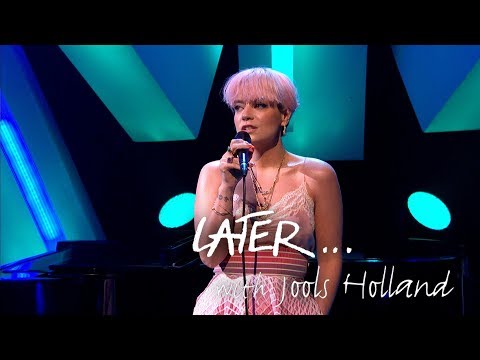 Lily Allen teams up with Jools Holland to perform ballad Three on Later...