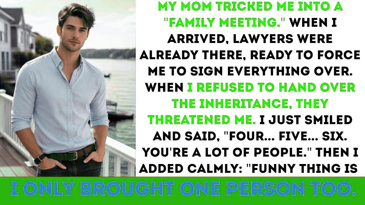 I Refused To Hand Over The Inheritance At A Family Meeting That My Mom Tricked Me Into. Then…