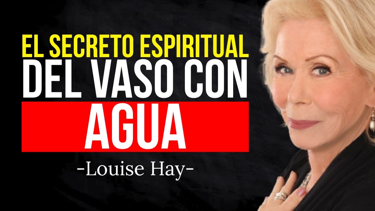 CÓMO usar el MÉTODO DEL VASO DE AGUA para soluciones - Louise Hay
