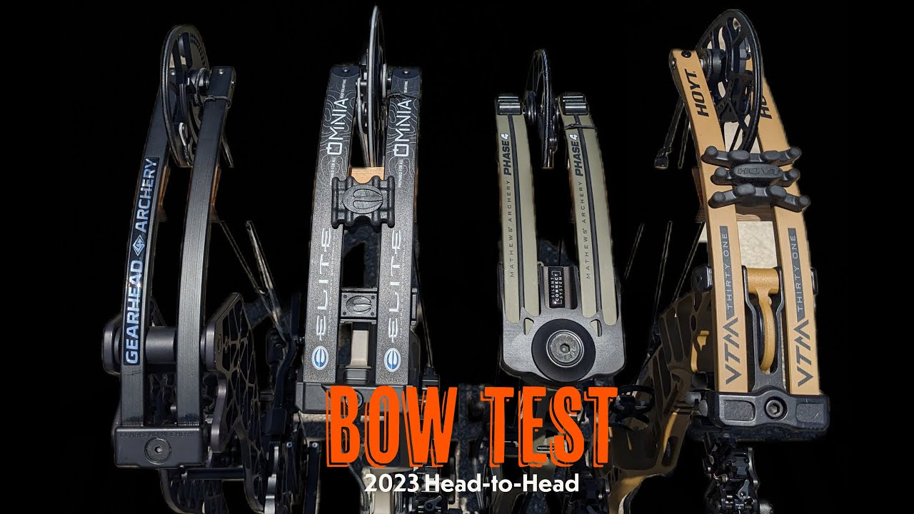 2023 HeadtoHead Bow Test Rokslide Elite, Hoyt, Mathews, Gearhead