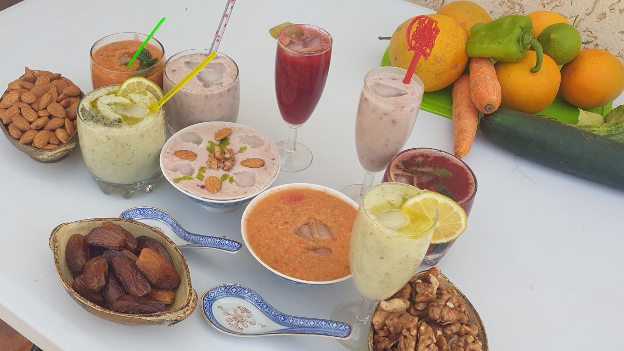 عصائر  صحية 🥕🥒🍅