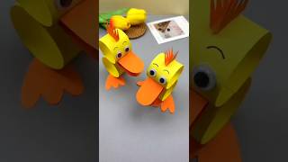 Easy Duck Craft for Kids 🦆🎨 | Paper Cutting Tutorial ✂️
