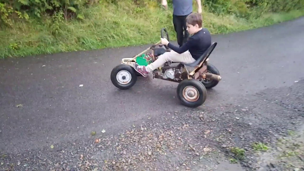 Motorized Pedal Gokart YouTube