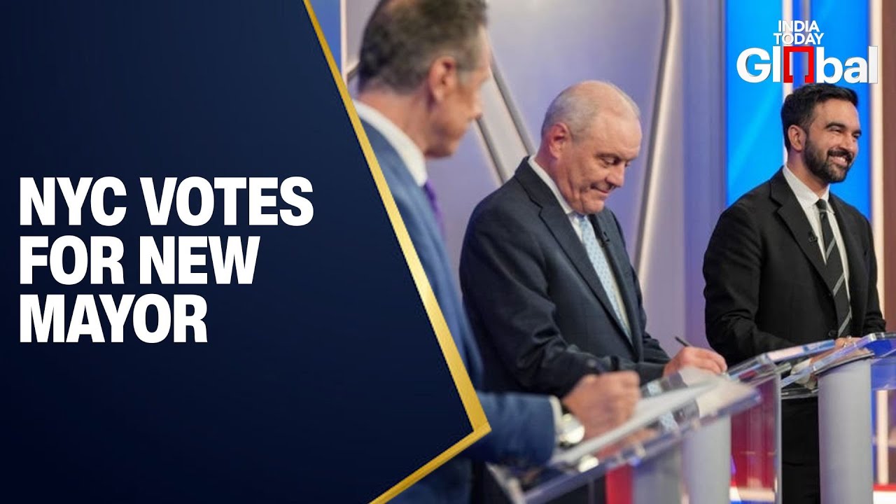 LIVE: New York City Mayoral Election 2025 — Voting Underway - YouTube
