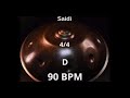 Saidi Base Rítmica 4/4 Handpan (D) 90 bpm