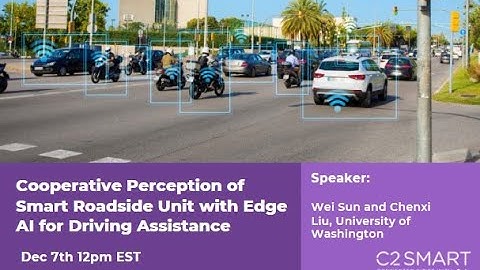 Cooperative Perception of Smart Roadside Unit with Edge AI for Driving Assistance