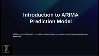 Introduction to ARIMA Prediction Model