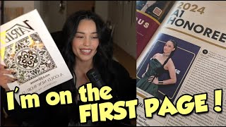 Valkyrae on the FIRST PAGE in a Magazine | A1 Honoree for Gaming and Sports