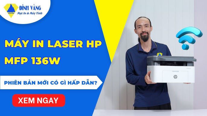Máy In HP LaserJet MFP 136w | Phiên bản mới có gì hấp dẫn!