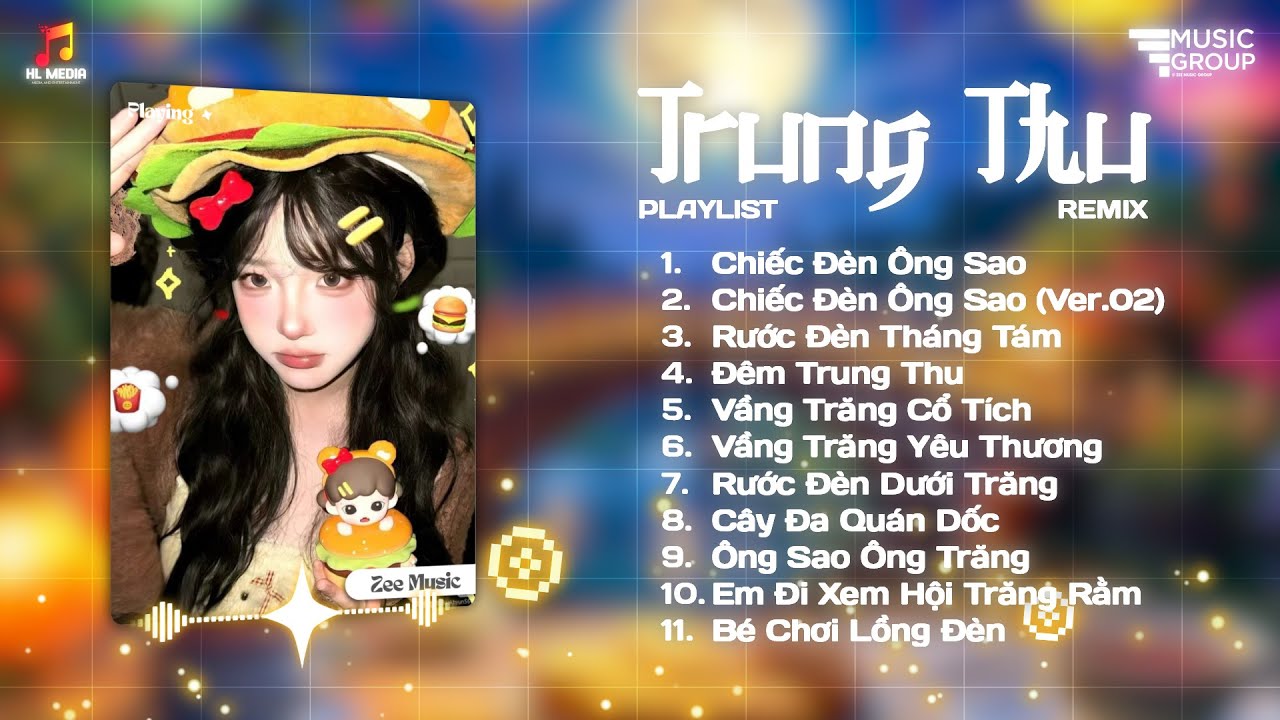 LK TRUNG THU REMIX 2025✨CHIẾC ĐÈN ÔNG SAO, RƯỚC ĐÈN THÁNG TÁM✨NHẠC TRUNG THU REMIX 2025 HAY NHẤT