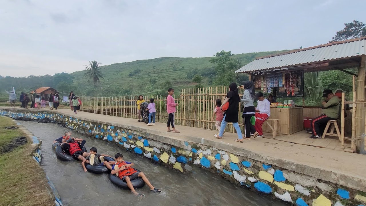 Warung Kopi Pinggir Irigasi‼️ Tempat Ngopi Paling Syahdu Di Sumedang, Alam Indah Airnya Melimpah