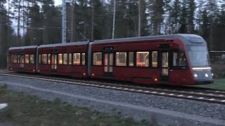 Tampereen ratikan jarrutustestit / Tampere tram brake tests