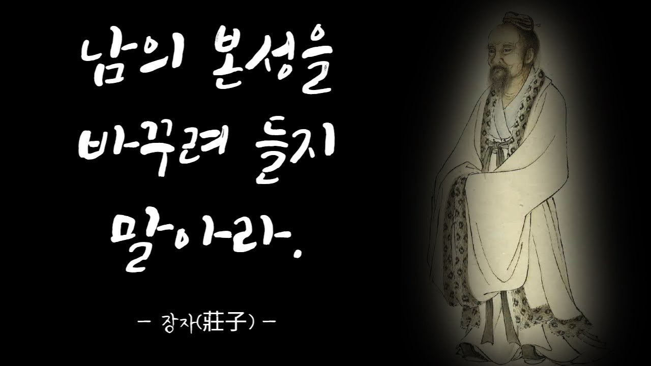 [얕은 지식으로 자랑하지 말라..] 장자 명언집ㅣ인생 조언ㅣ오디오북 - YouTube