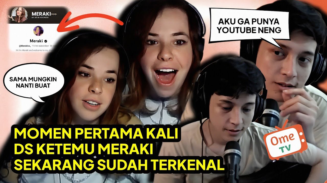 Cewe asik asal Spanyol Terkejut saat dinyanyiin - Pertama kali Dimas Senopati ketemu Meraki