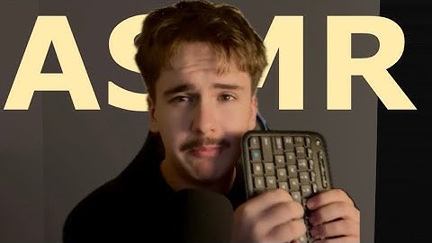 ASMR Keyboard Sounds - Satisfying Typing for Sleep & Focus