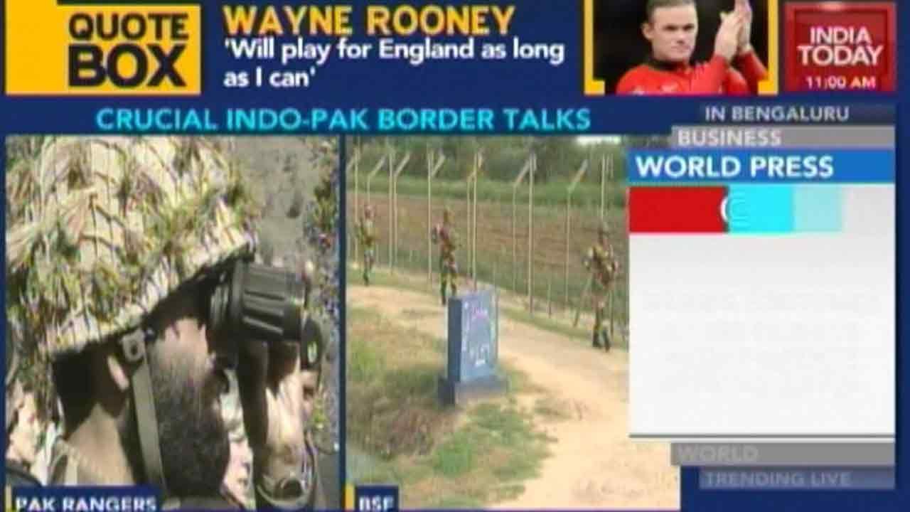 India's Agenda For Border Talks With Pakistan