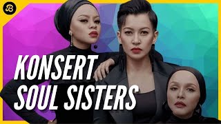 Persembahan Memukau Misha Omar, Siti Sarah & Noryn Aziz di Konsert SOUL SISTERS