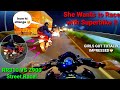 This Girl Wants to Race with Superbike|Girl gone Crazy|RR310 VS Z900|Z900 Rider