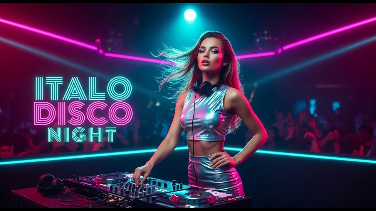 Italo Disco 80s Neon Night Motion – Retro Dance Hits & Midnight Drive ...