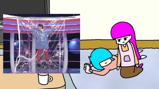 親の前ではぴエネ見てるやつ【アニメ】
