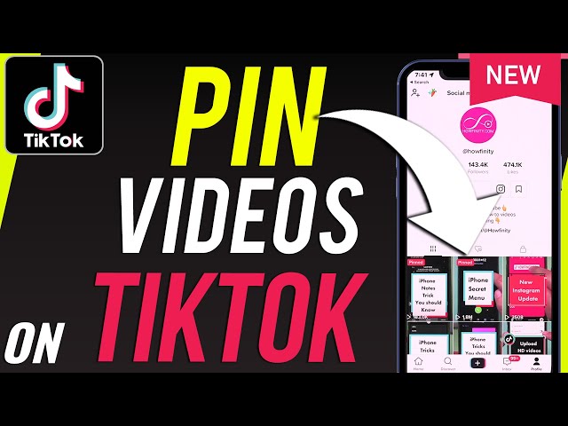 How to Pin Videos on TikTok - New TikTok Update class=