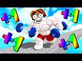 💲PRIMEIRA VEZ NO 1 DE FORÇA POR CLICK COM ROBUX INFINITO ATIVADO NO ROBLOX 🤑