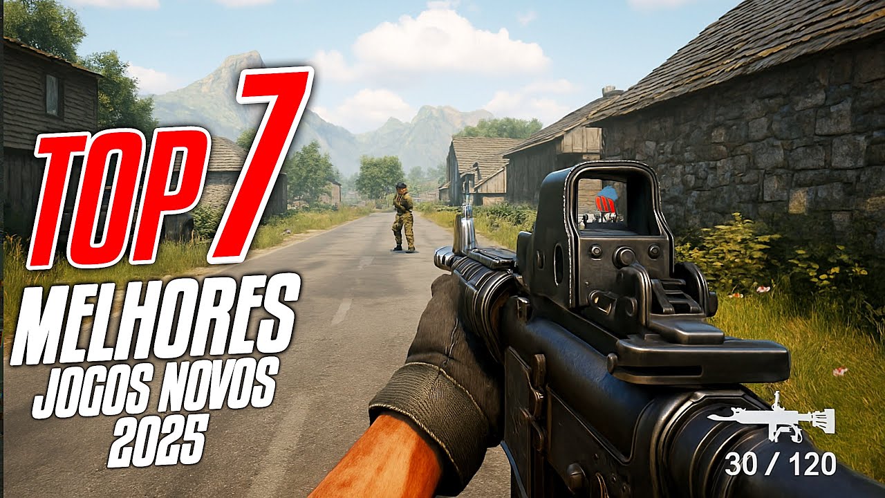 TOP 7 MELHORES JOGOS NOVOS PARA ANDROID • 2025
