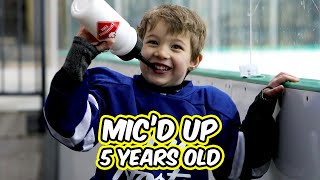 Mic'd Up Mason: 5 Years old