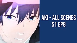 Full HD Aki Hayakawa Clips For Edits Scene pack - All Aki Scenes Season 1 Episode 8