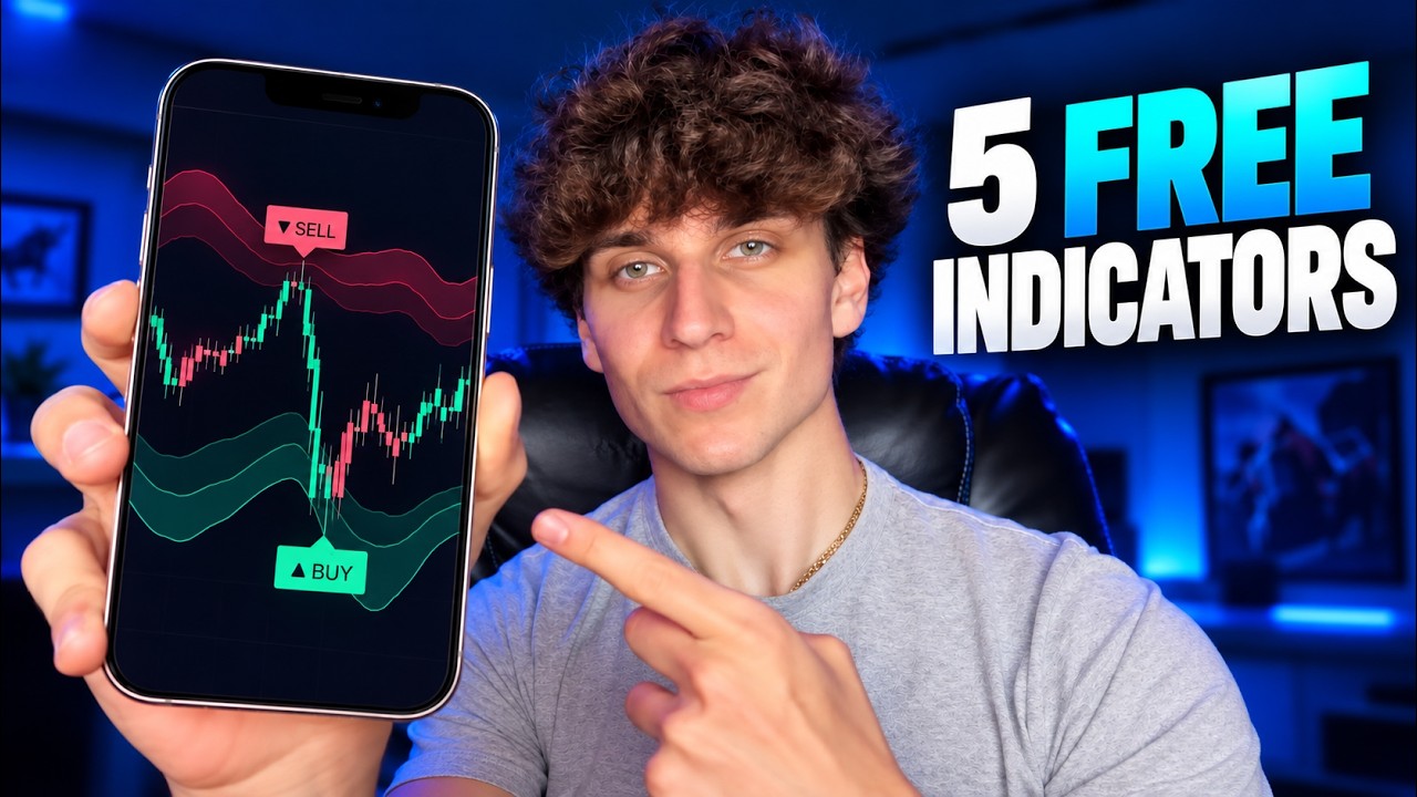 5 FREE TradingView Indicators I Actually Use