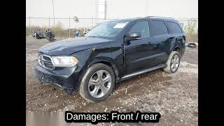 VIN: 1C4RDJDG8EC550688 - 2014 Dodge Durango- Limited